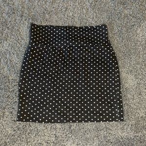 SOLD dELiA*s Polka Dot Cotton Mini Skirt